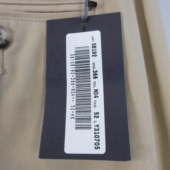 Zegna Sports Men's Chino Pants 36 x 34 Beige Cotton Rayon Office Business 552 - Picture 8 of 16